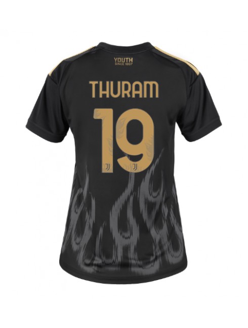 Juventus Khephren Thuram #19 Replika Tredje Kläder Dam 2026-27 Kortärmad Juventus Khephren Thuram #19 Replika Tredje Kläder Dam 2026-27 Kortärmad